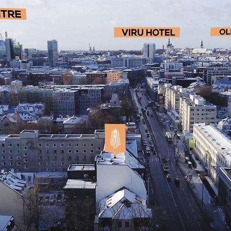 Urban-Glam City Centre Studio With A Gym And Terrace Tallinn Bagian luar foto