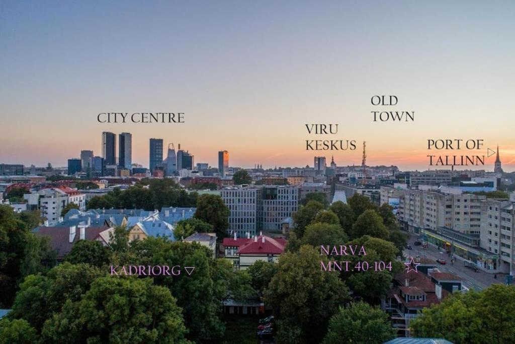 Urban-Glam City Centre Studio With A Gym And Terrace Tallinn Bagian luar foto