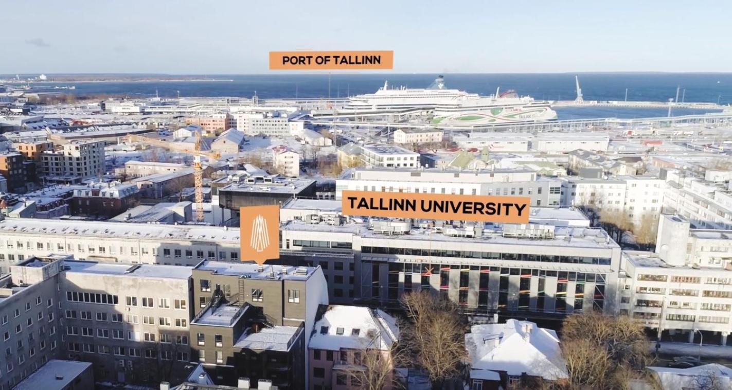 Urban-Glam City Centre Studio With A Gym And Terrace Tallinn Bagian luar foto